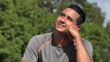 Atletik İspanyol yetişkin erkek merak