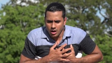 Yetişkin İspanyol adam kalp krizi