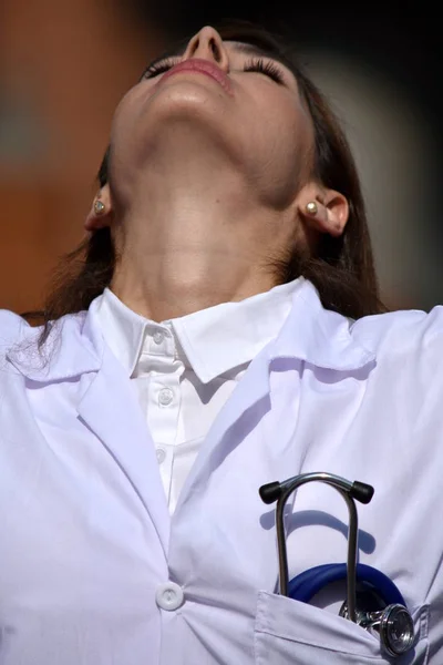 Medico Femminile Successo — Foto Stock