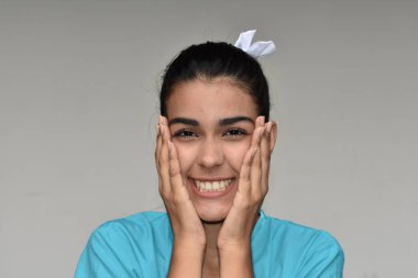 Oldukça sevimli erkek hemşire