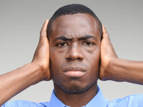 Een Rustige Afrikaanse Man — Stockfoto