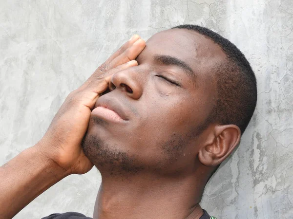 Ein Mann Und Eine Depression — Stockfoto