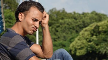 Bir erkek ve karışıklık