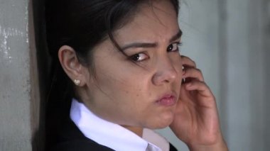 Kızgın bir İspanyol kadın