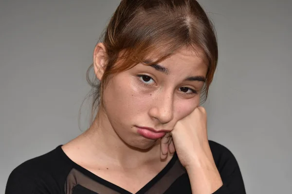 Kolumbianische Frau Und Depression — Stockfoto