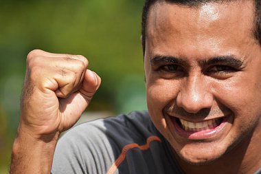 Başarılı bir sportif adam