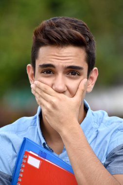 Kolombiya çocuk öğrenci ve karışıklık