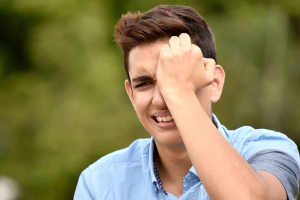 Adolescente Lloroso Hombre — Foto de Stock