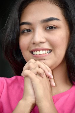 Çekici farklı Bayan dua