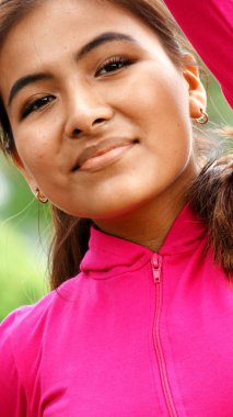 Etkin bir genç kız