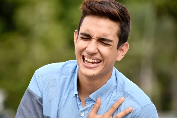 Macho Guapo Sonriente — Foto de Stock