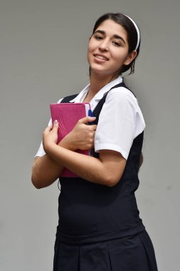 Katolik Okulu kız portre