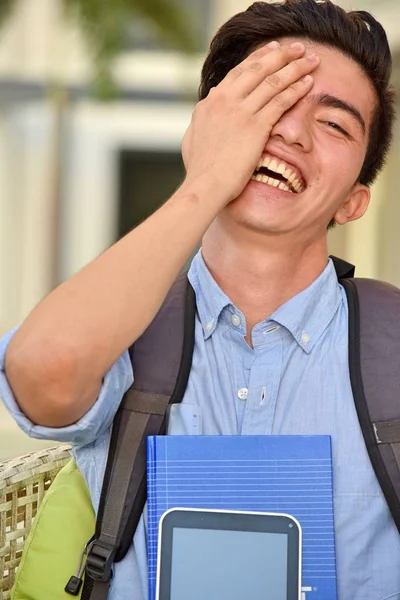 Смех Студентов Университетского Меньшинства — стоковое фото