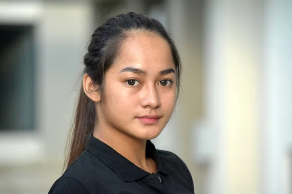 Vrij Jeugdige Filipina Kereltje — Stockfoto