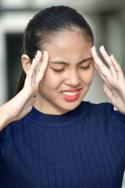 Stresli bir sevimli erkek