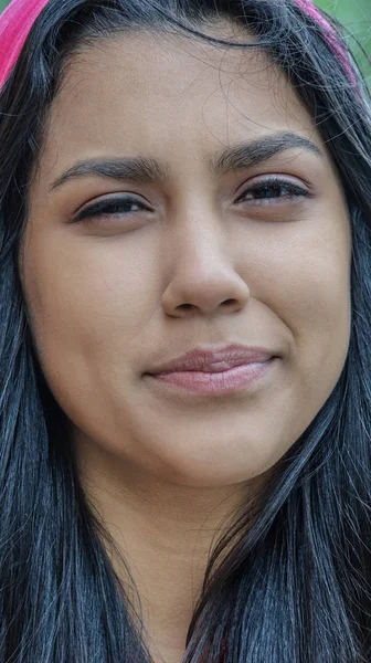 Serious Cute Peruvian Person — Stock Photo, Image