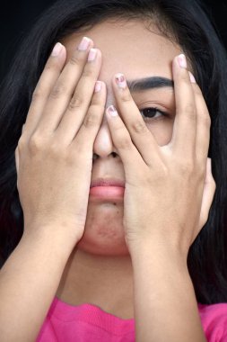 Korkunç bir yetişkin erkek