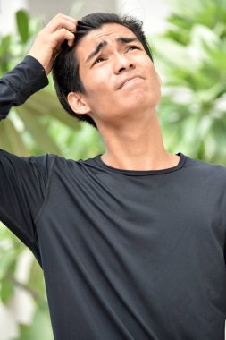 Karışık bir erkek kişi