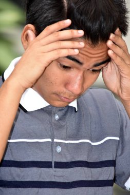 Bir kişi ve anksiyete