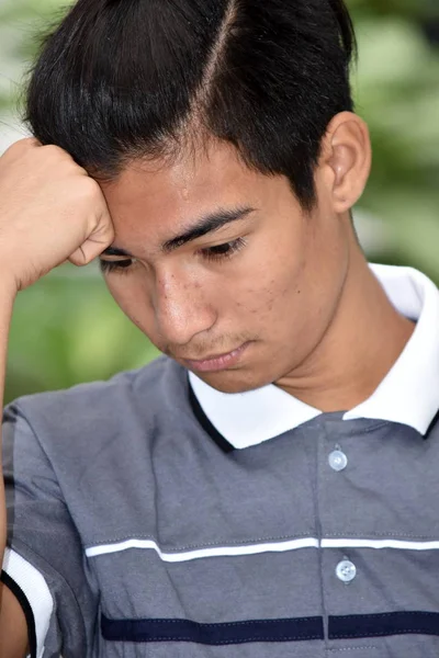 Молоді Азіатські Особи Депресії — стокове фото