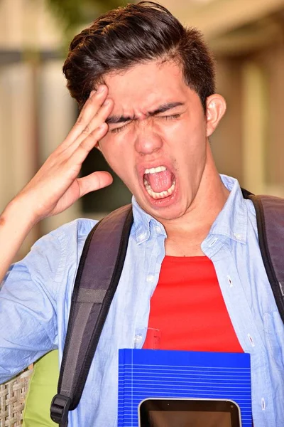 Een Student Onder Stress — Stockfoto