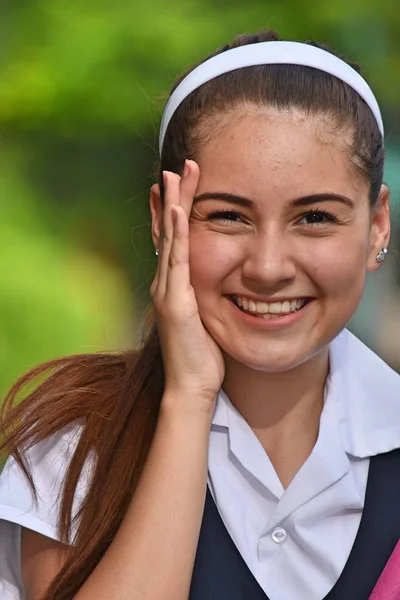 Милий Колумбійський Жінки Посміхається — стокове фото