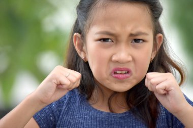 Stres altında bir çocuk