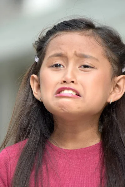 Tearful Young Girl — Stock Photo, Image