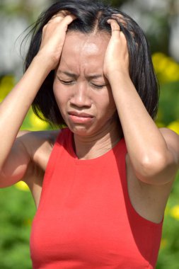 Stresli Bir Kadın
