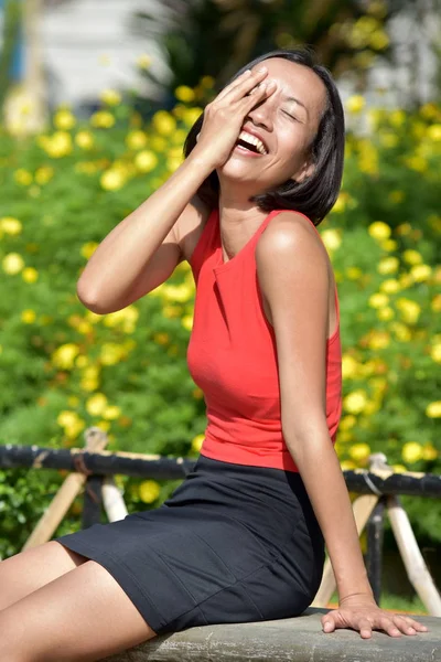 笑う少数民族の美しい女性 — ストック写真