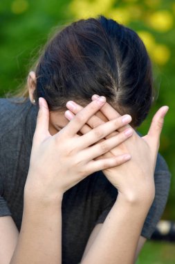 Endişeli genç çeşitli kadın kadın