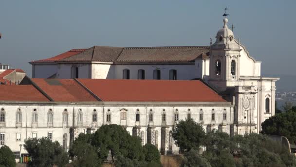 Catedral medieval ou Monestary — Vídeo de Stock