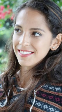 Bir Perulu Güzel Kadın