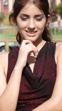 Bir azınlık Bayan düşünce