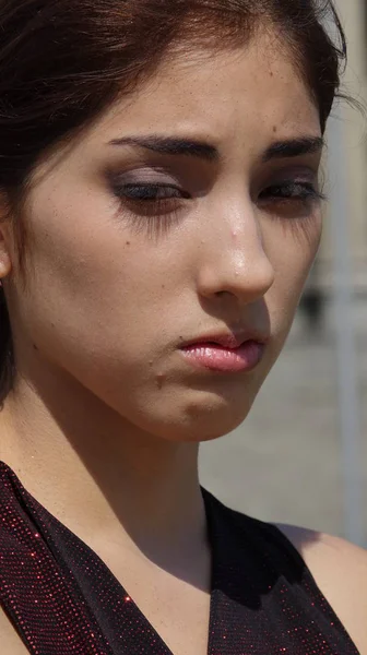 Молодая Латиноамериканка Депрессия — стоковое фото