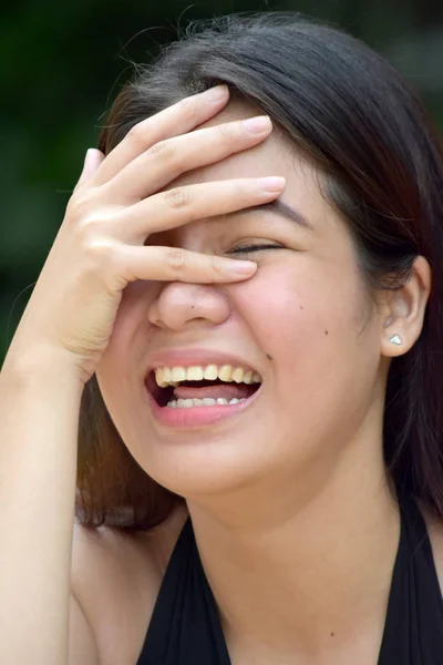 Asiatische Frauen Und Lachen — Stockfoto