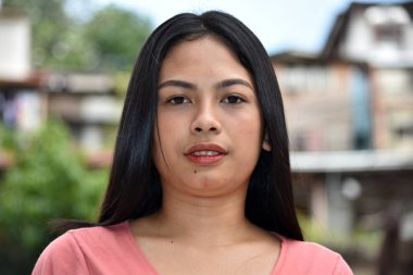 Heyecansız oldukça Asya kadın