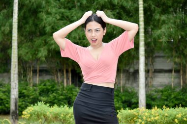 Stres altında genç farklı erkek