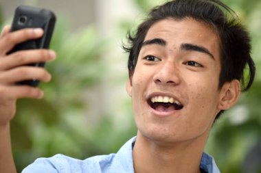 Bir azınlık adam Selfy