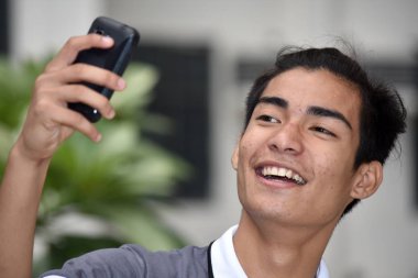 Selfie genç farklı kişinin