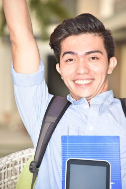 Başarılı bir öğrenci.