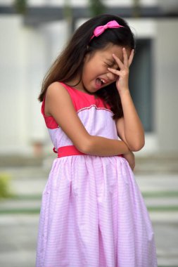 Depresif şirin azınlık kişi