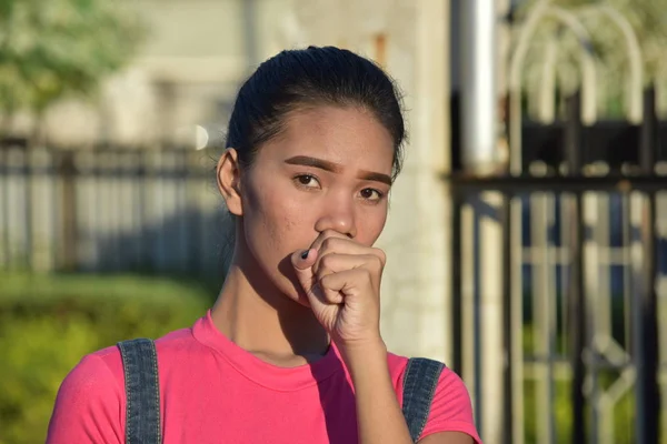 Una Mujer Enferma —  Fotos de Stock