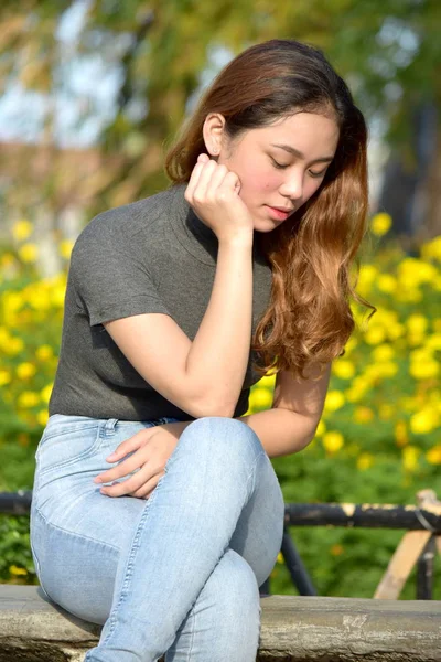 Filipina yetişkin erkek ve üzüntü