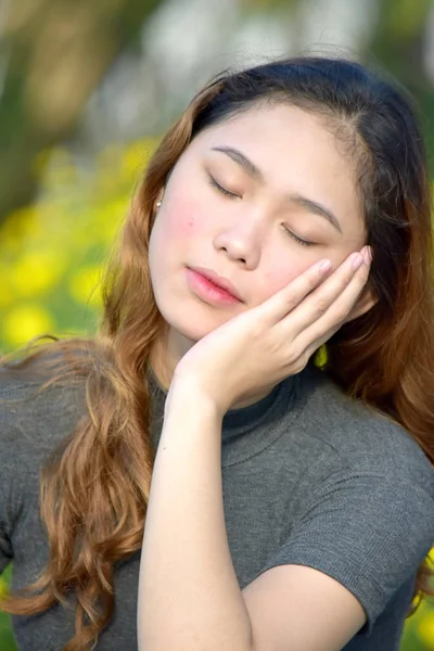 Yorgun bir kadın kadın