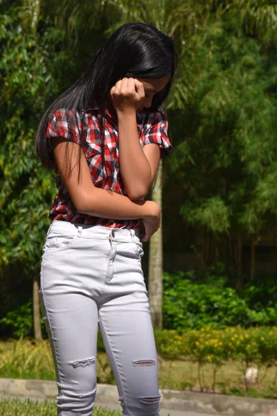 Misbruik Van Filipina Jongere — Stockfoto