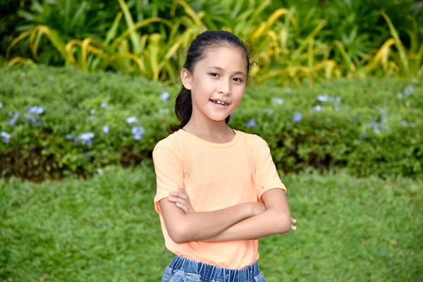 Joven Asiática Chica Confianza —  Fotos de Stock