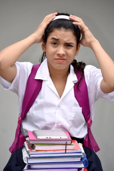 Kolombiya kız öğrenci ve karışıklık