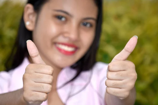 Feliz Asiático Adolescente Hembra — Foto de Stock