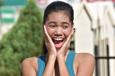 Sürpriz bir yetişkin erkek